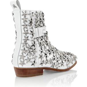 PHILIPP PLEIN Botas Mid Flat STARS
