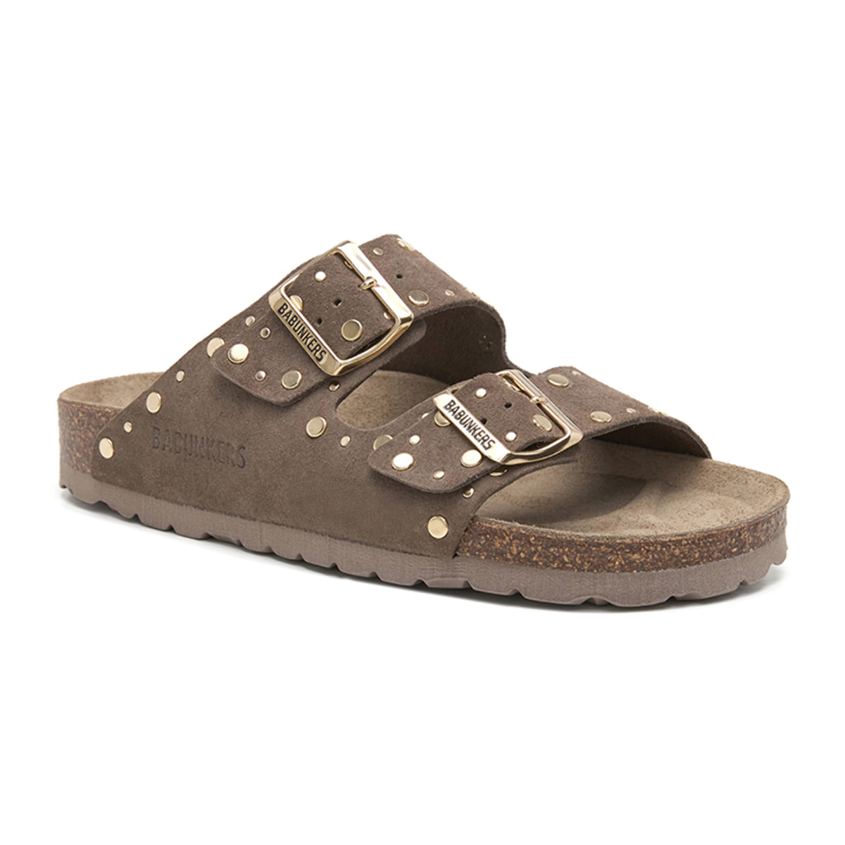 SANDALIA BABUNKERS MARRON