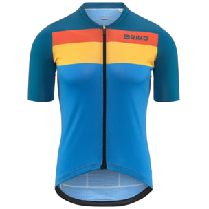 Briko - Maglie gioco, Uomo, Blue - Jerseyko Stripe