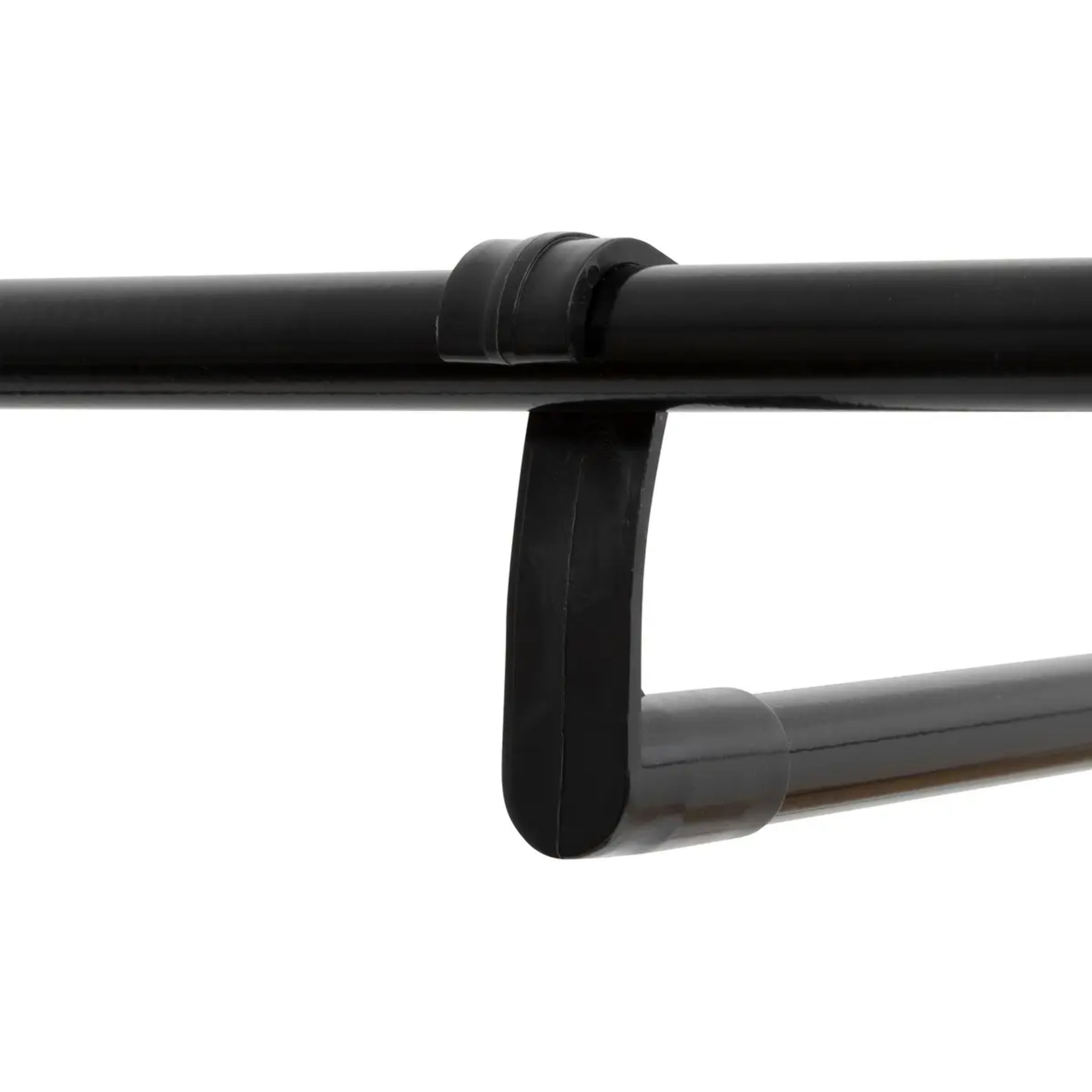 Portant à vêtements "Intissa" 4 niveaux en métal noir H160cm