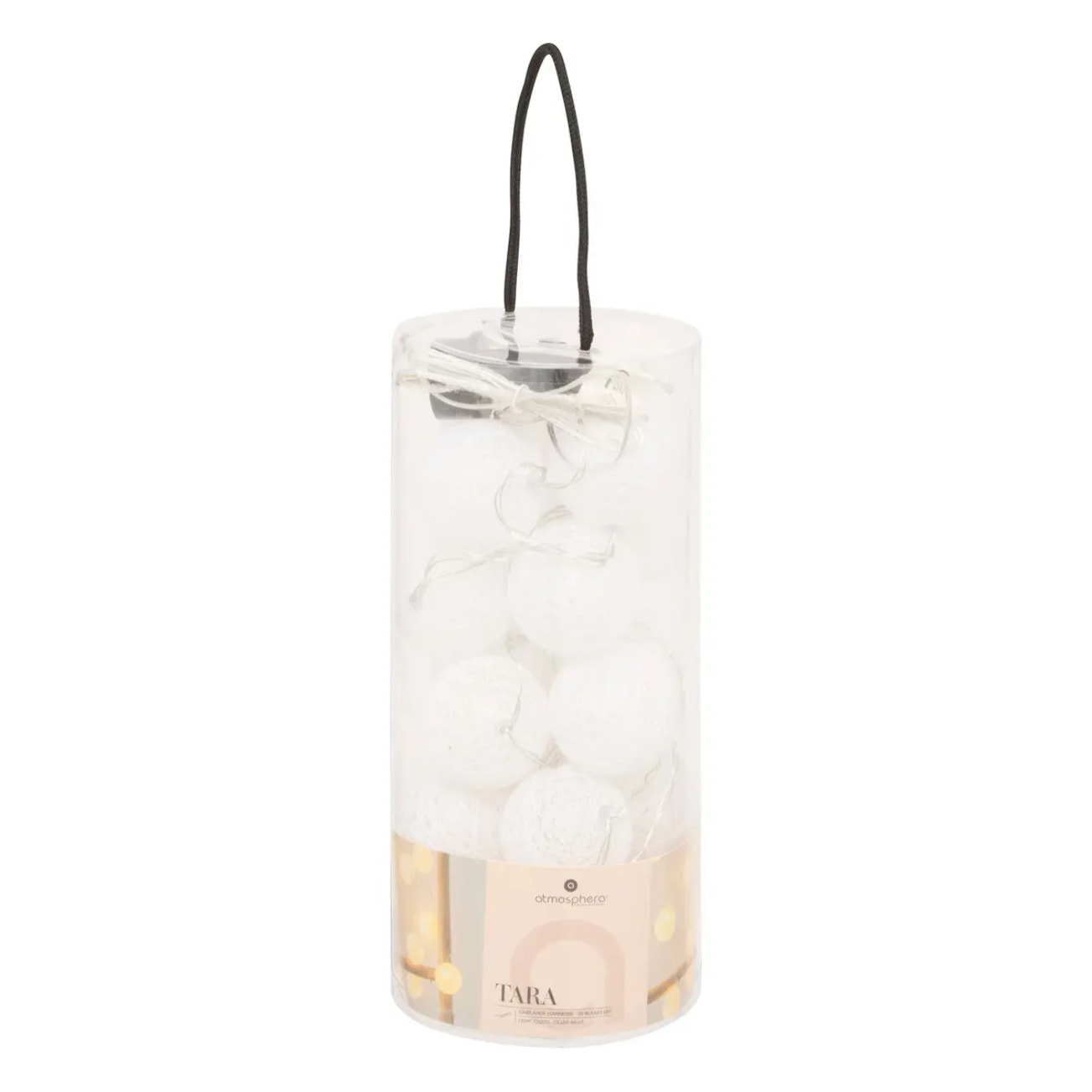 Guirlande LED secteur blanc L435cm