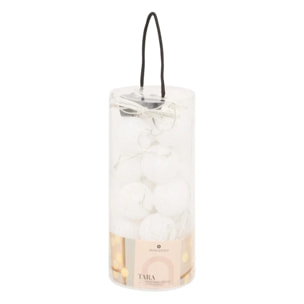 Guirlande LED secteur blanc L435cm