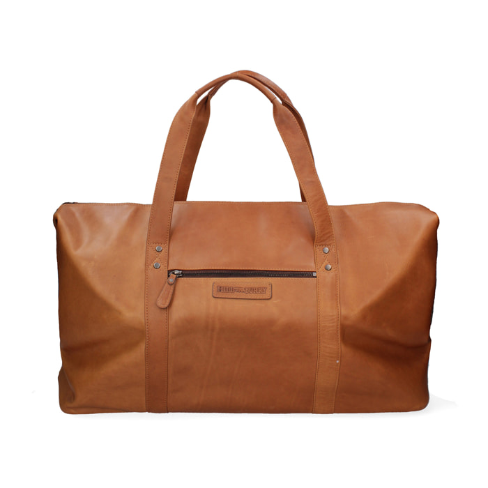 Borsa a mano da uomo In Vera pelle Made in Italy 60x33x19 cm