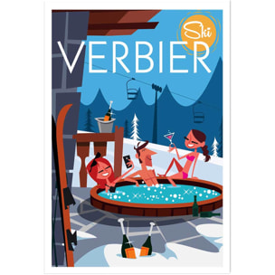 Poster de verbier Affiche seule