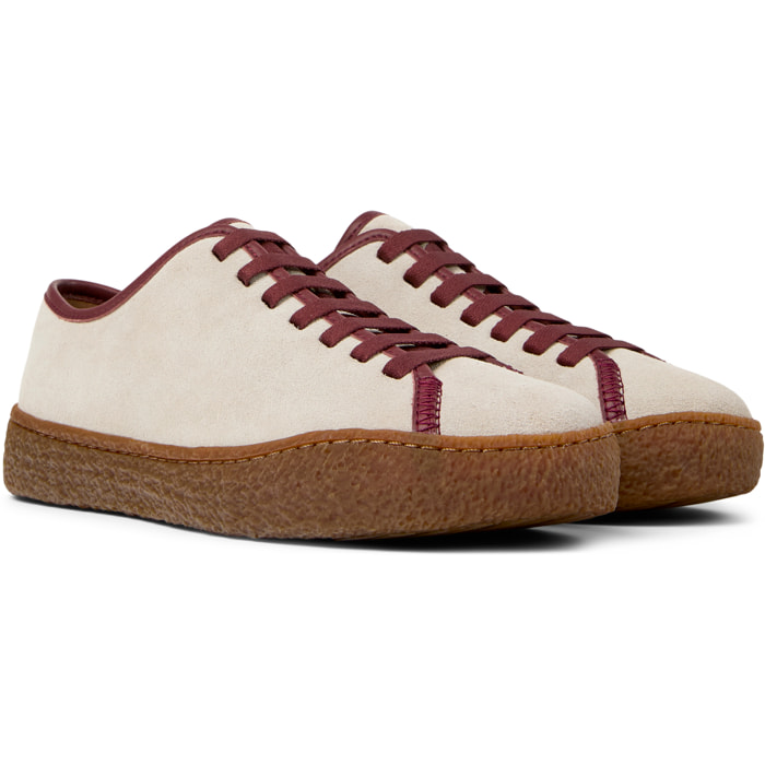 Sneakers - CAMPER Peu Terreno - Beige - Pelle scamosciata