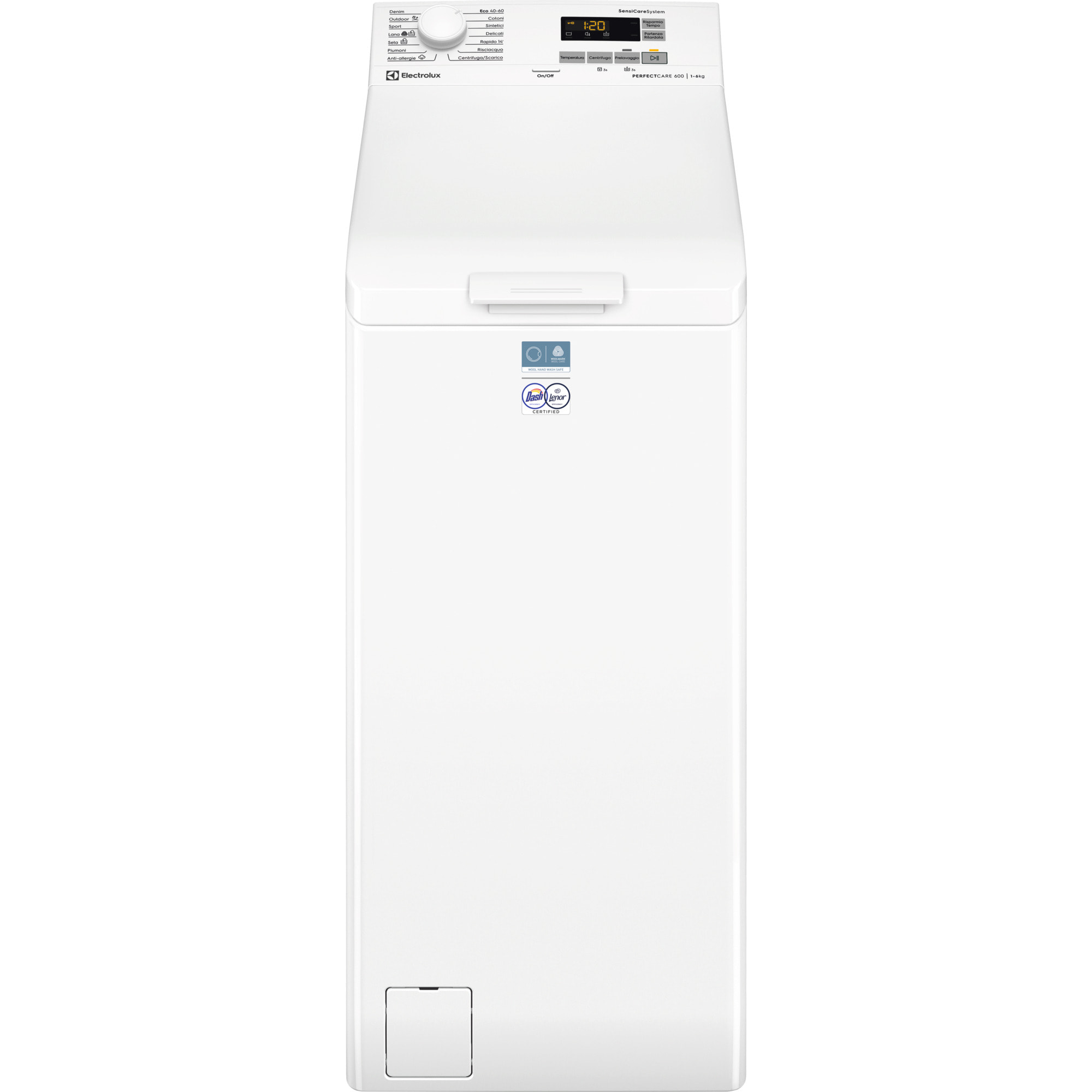 Electrolux Lavatrice a carica dall'alto serie 600 SensiCare 6 kg EW6T526C