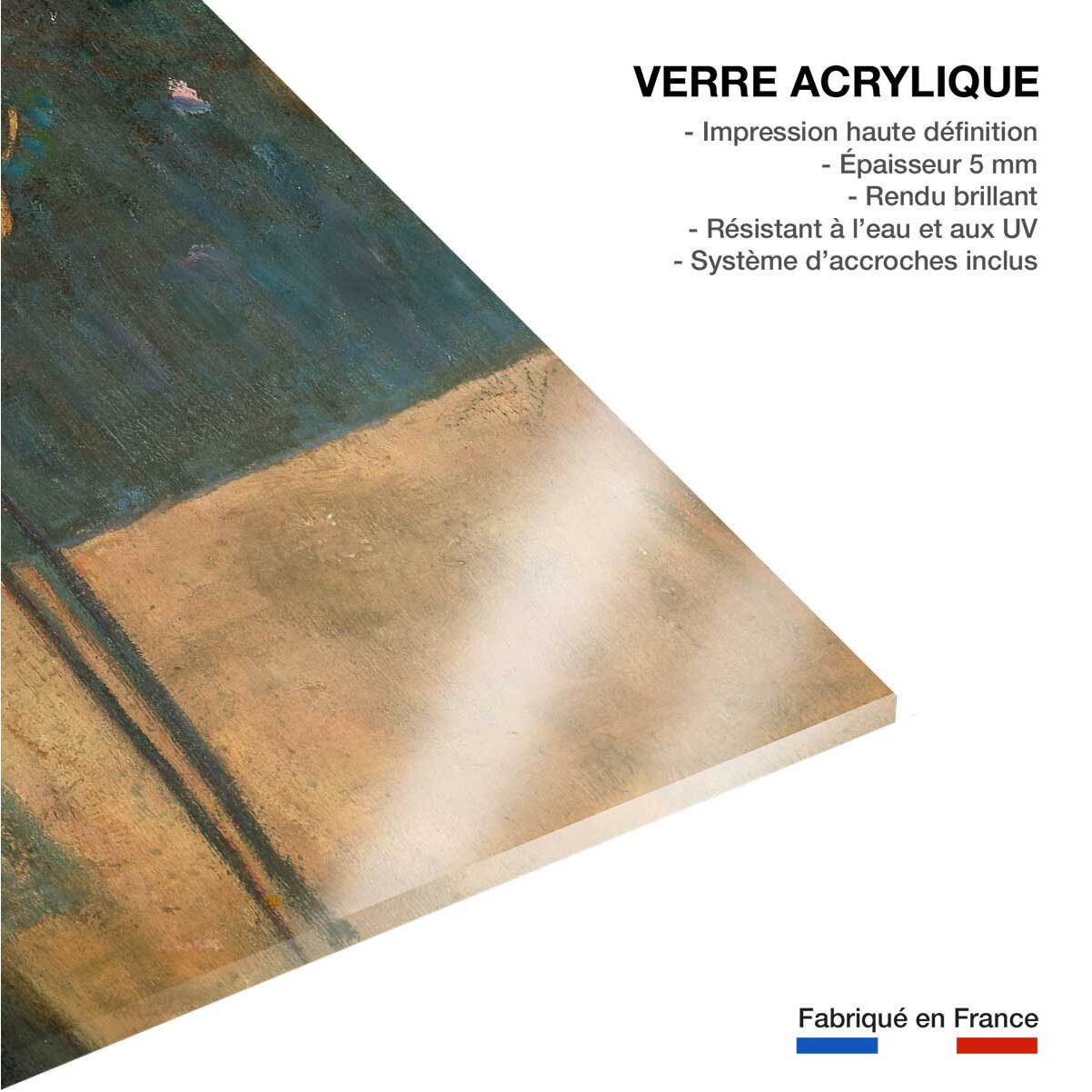 Tableau célèbre Music de Gustav Klimt Tableau plexiglas