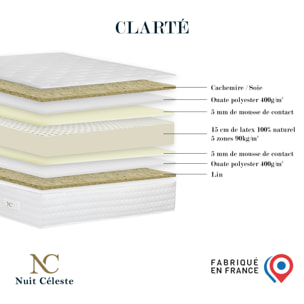 Clarté - Matelas latex naturel