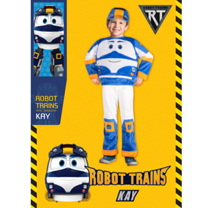 Kay Trenino Robot Trains Costume Baby Bianco Blu