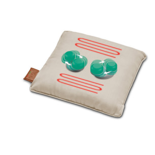 Coussin de massage shiatsu beige