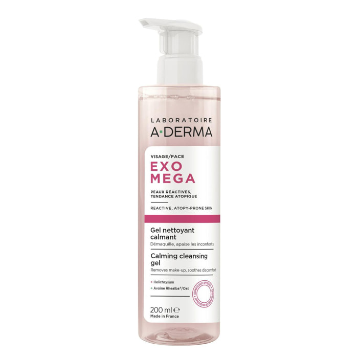 Exomega - Gel Nettoyant Calmant 200 ml
