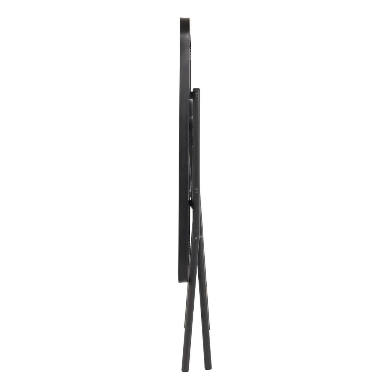 Table pliante 4 places Flexy Plus 80x80cm noir