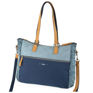 Bolso Shopper-Tote Lois Arcadia Azul