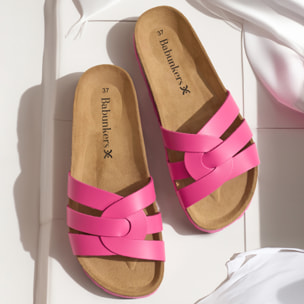 Sandalia BABUNKERS ROSA