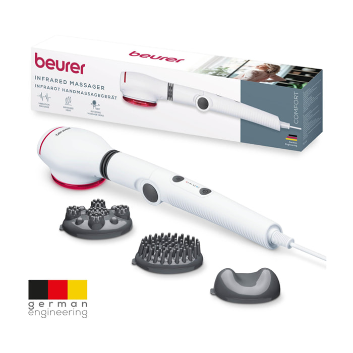 Appareil de massage infrarouge MG 44 – 2-en-1 avec vibration