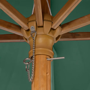 Parasol droit Tinaei Vert olive