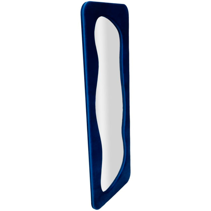 SPECCHIO DA MURO THEODOR BLU CM 60X4X160