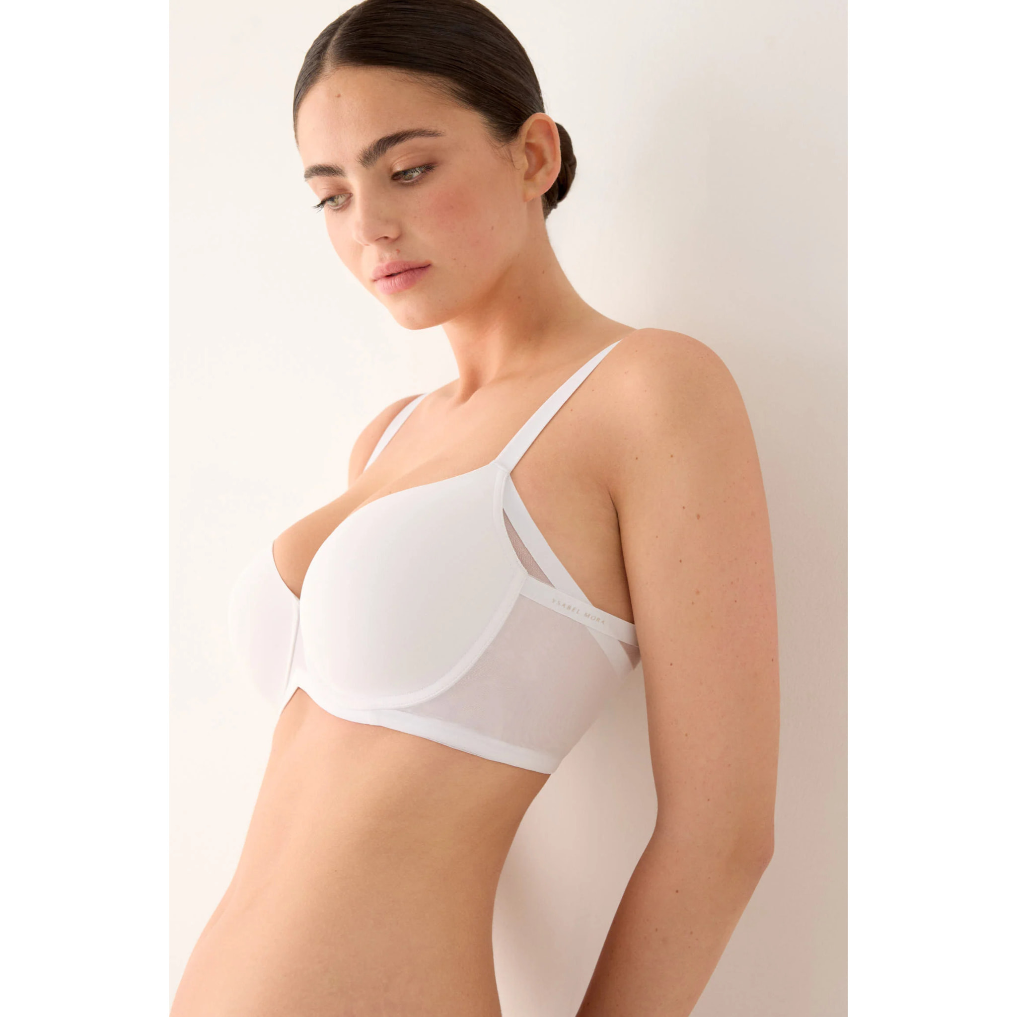 Reggiseno con ferretto con imbottitura Bianco