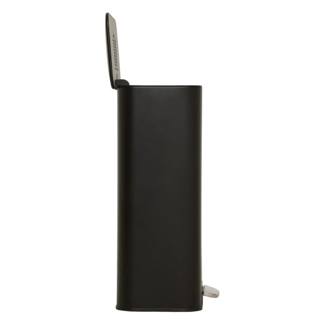 Poubelle rectangulaire à pédale Delta 30L noir