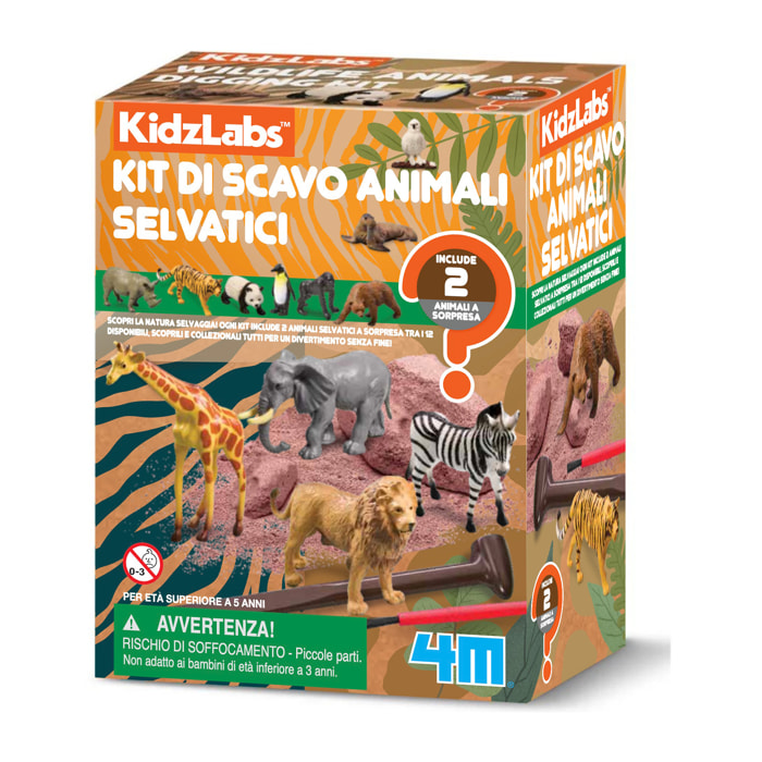 Kit di Scavo Animali Selvatici