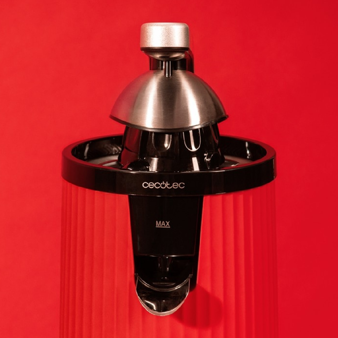 Cecotec Presse-agrumes avec bras levier Xqueeze RetroJuice 600 Red