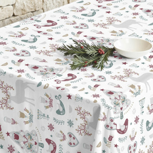 Nappe en résine Anti-tâches Merry Christmas 55