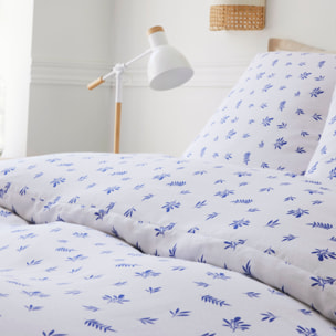 Parure housse de couette imprimé 100% gaze de coton - louca