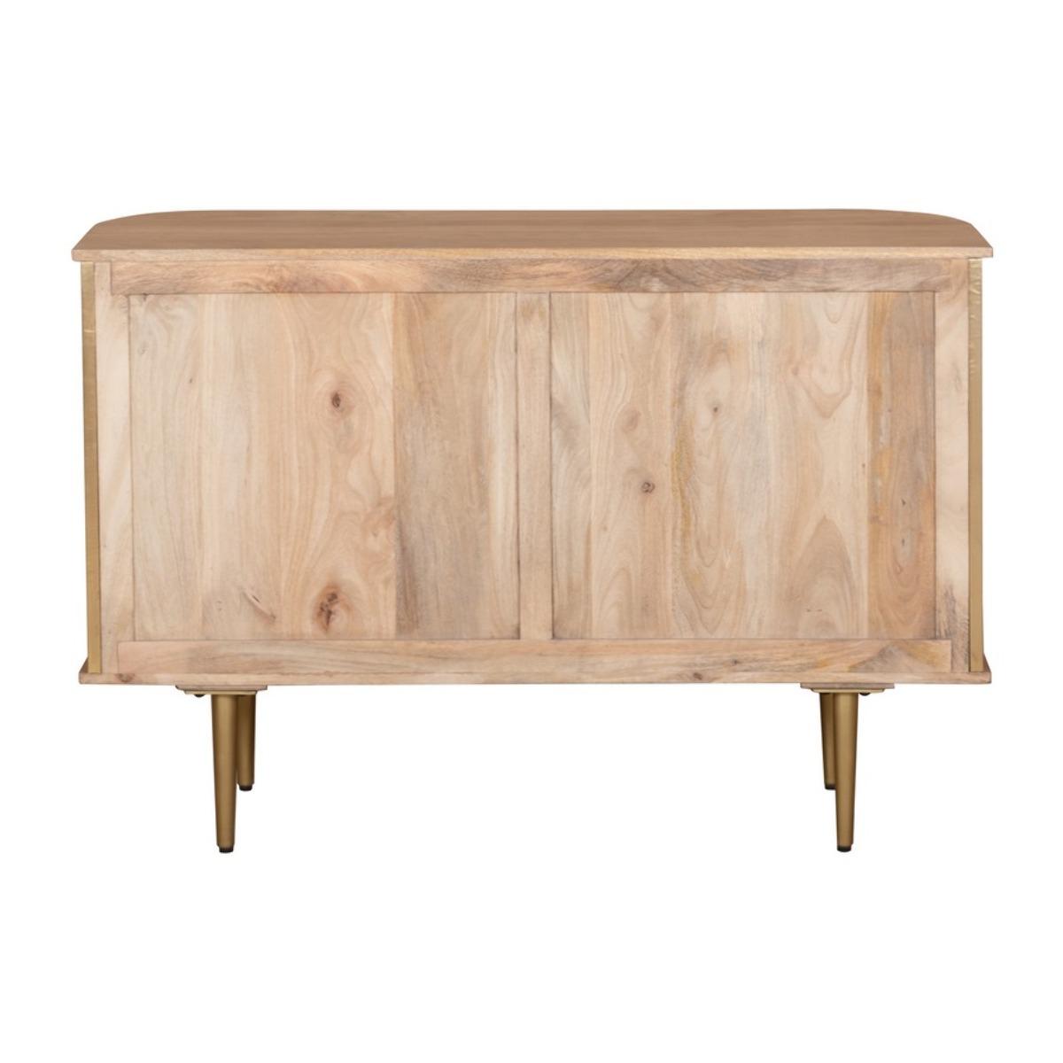 Credenza in legno di mango 125x41x84 cm