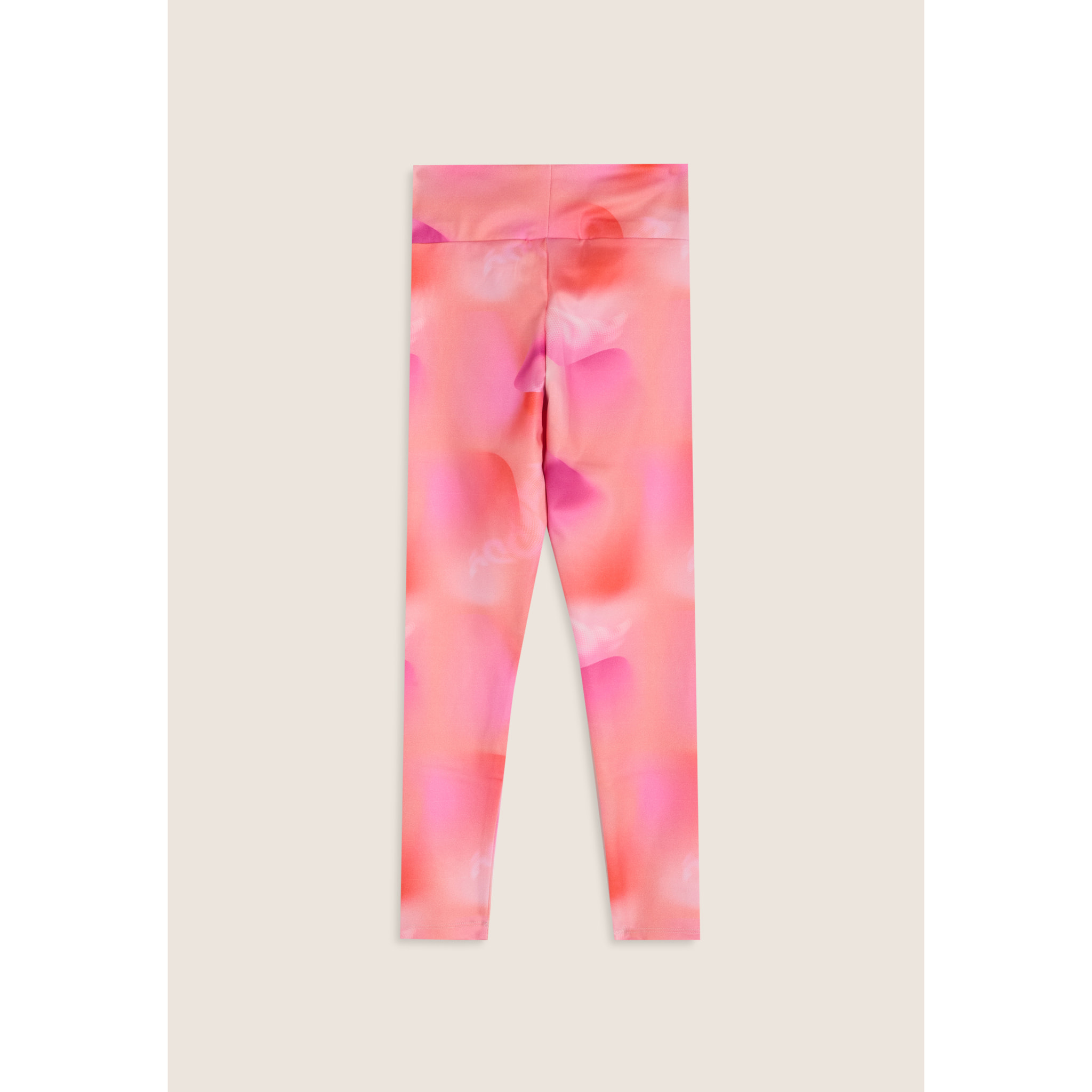 Leggings Bambina Fantasia Rosa Arancio