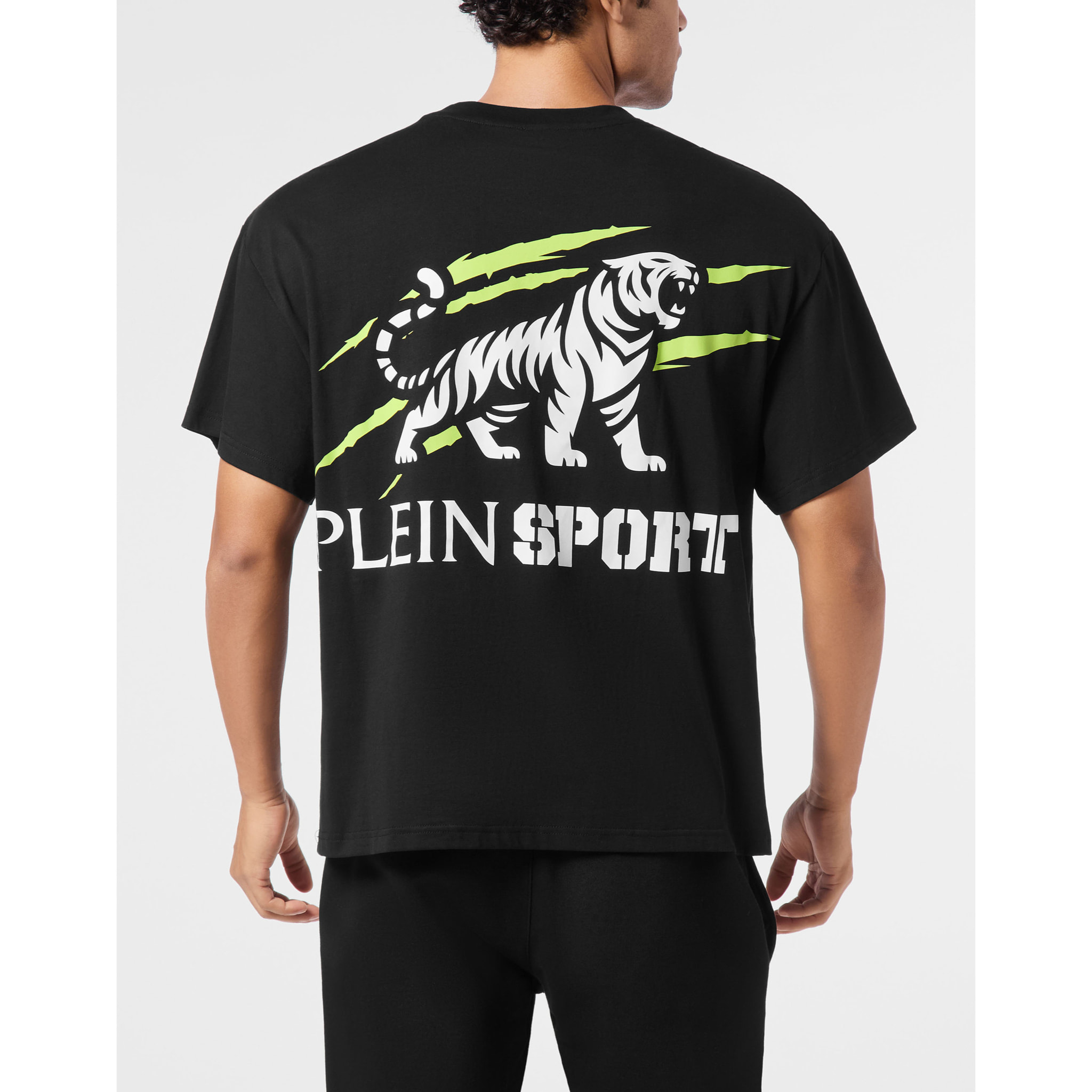 PLEIN SPORT T-Shirt Round Neck Ss TIGER