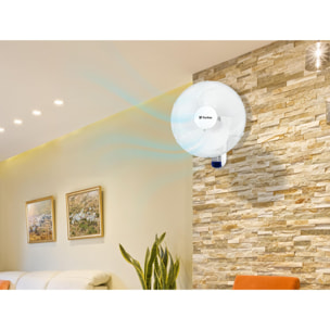 Ventilador de pared digital con mando VENTY ARGENTUM PURLINE