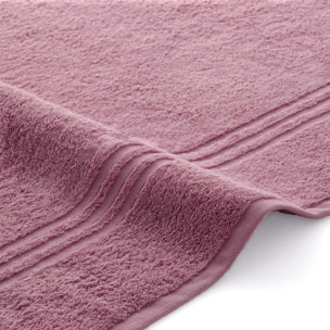 Serviette Éponge 100% Coton Peigné - 700 g/m2 ROSE