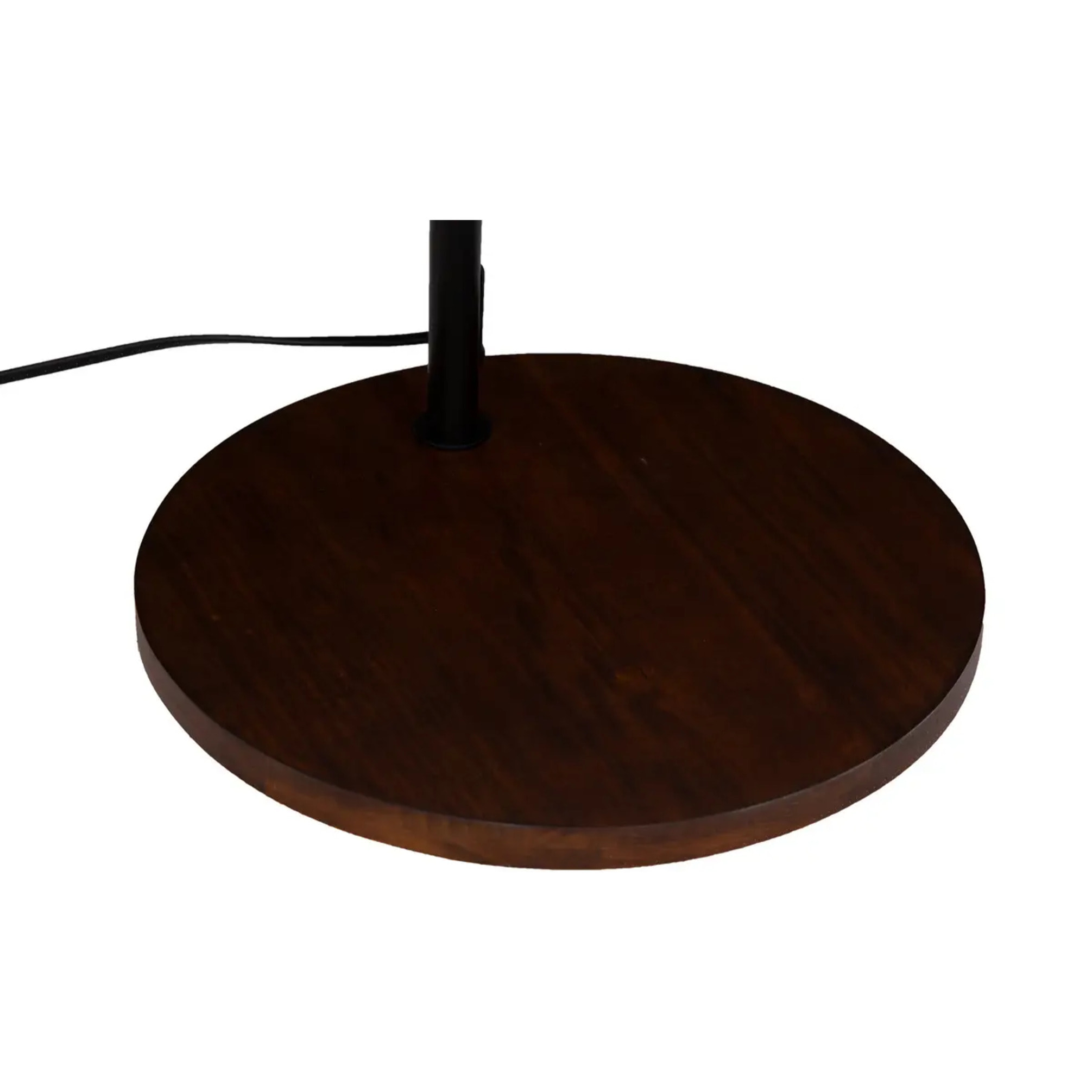 Lampadaire droit "Cafe" en métal H163cm noir