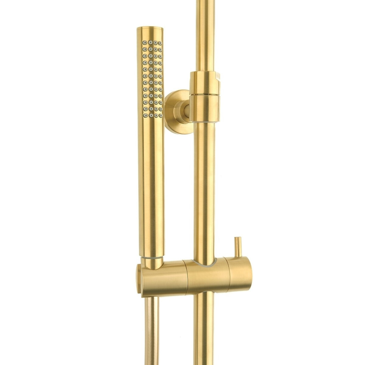 SAT DARK Colonne de douche avec Mitigeur Thermostatique, Or Brossé (SATDASSTKBZ)