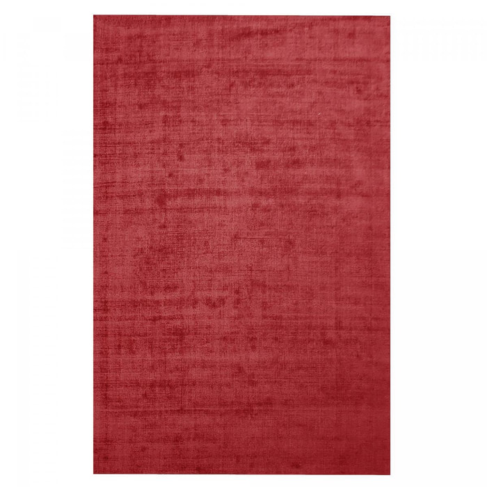 Tapis artisanal Dudu motif uni et doux au toucher, tapis  tufté main