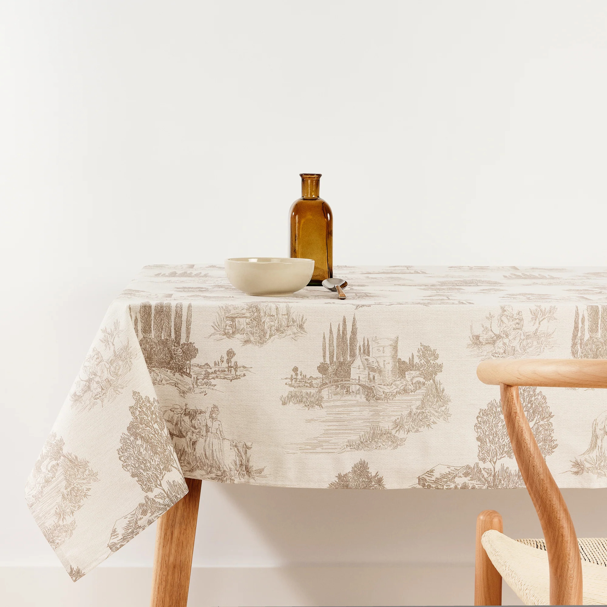 Nappe anti-taches au toucher tissu 0120-355