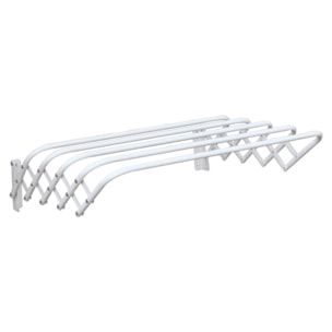 Etendoir mural 4M Acier Blanc MSV