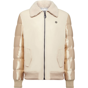 PHILIPP PLEIN Leather Bomber