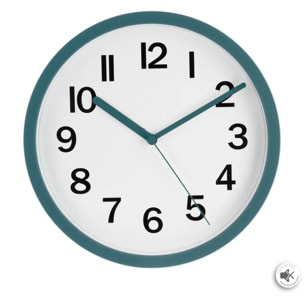 Horloge "Loly" en plastique D22cm