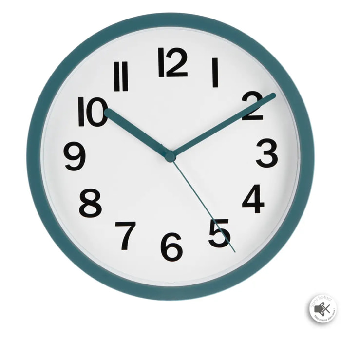 Horloge "Loly" en plastique D22cm