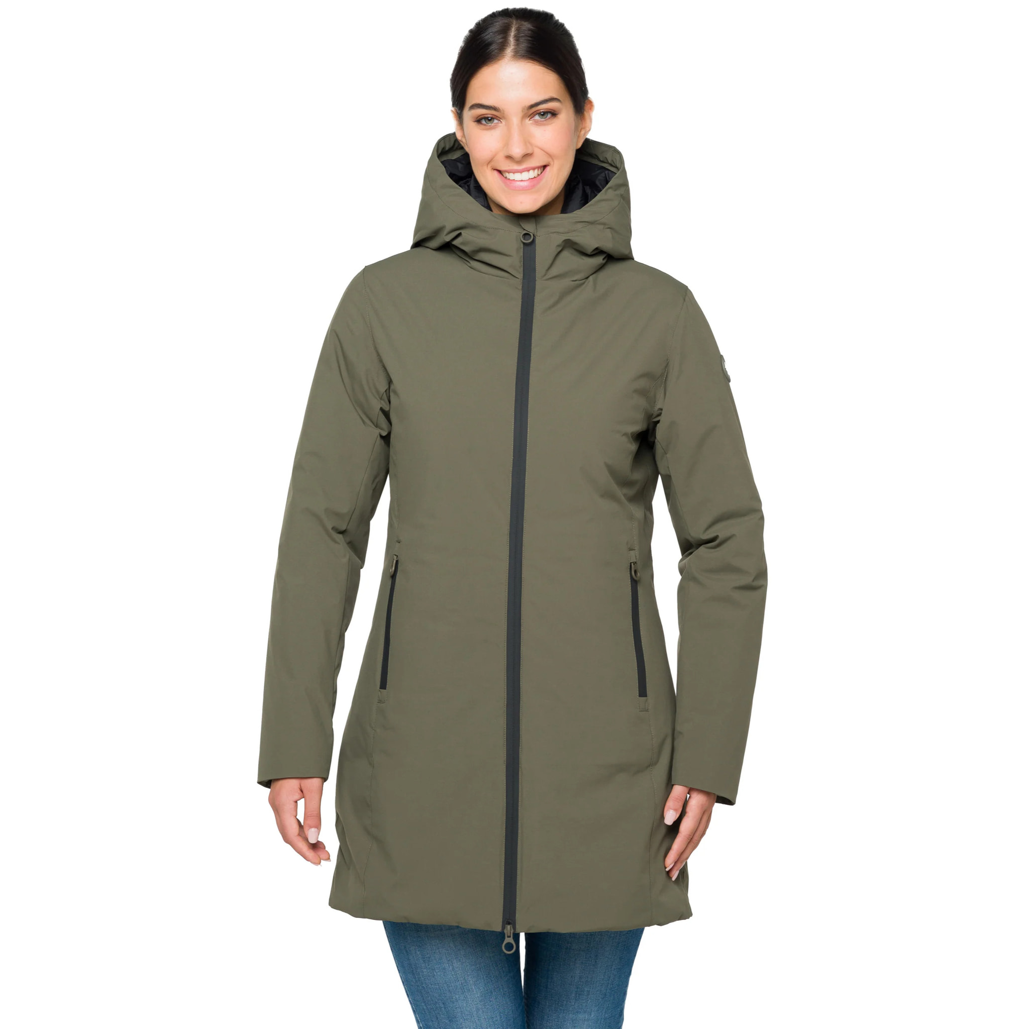 Parka ANOUK imbottito impermeabile verde