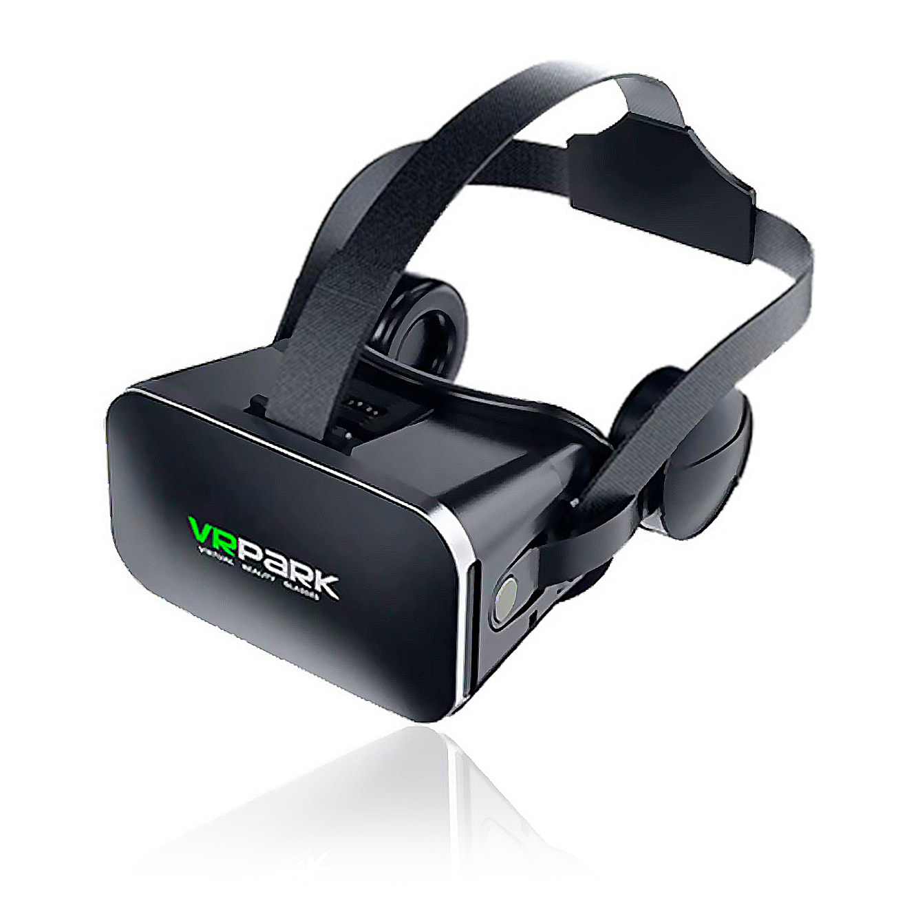 Occhiali di realtà virtuale J50. Cuffie bluetooth, vista panoramica 360°. Compatibili con IOS, Android.