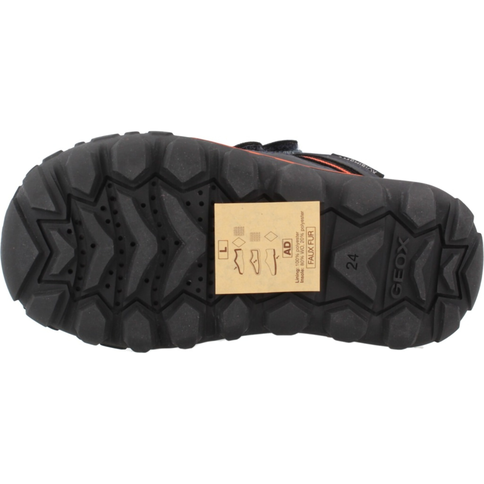 Botines Niño de la marca GEOX  modelo B566LD 0MEBC NEGRO