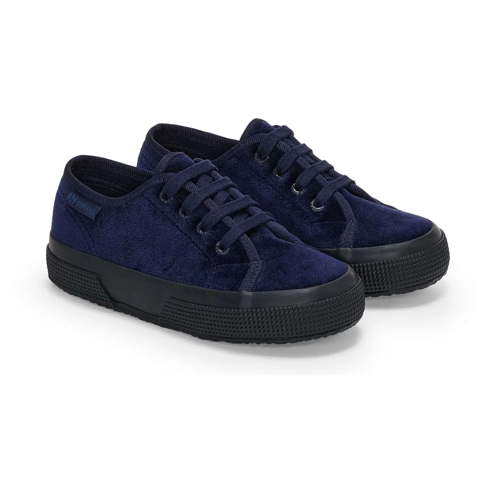 Superga - Bambina Nero - 2750 KIDS VELVET