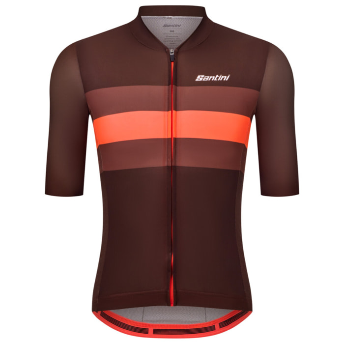 Bng – Maillot Manches Courtes Homme - Chocolat - Unisex