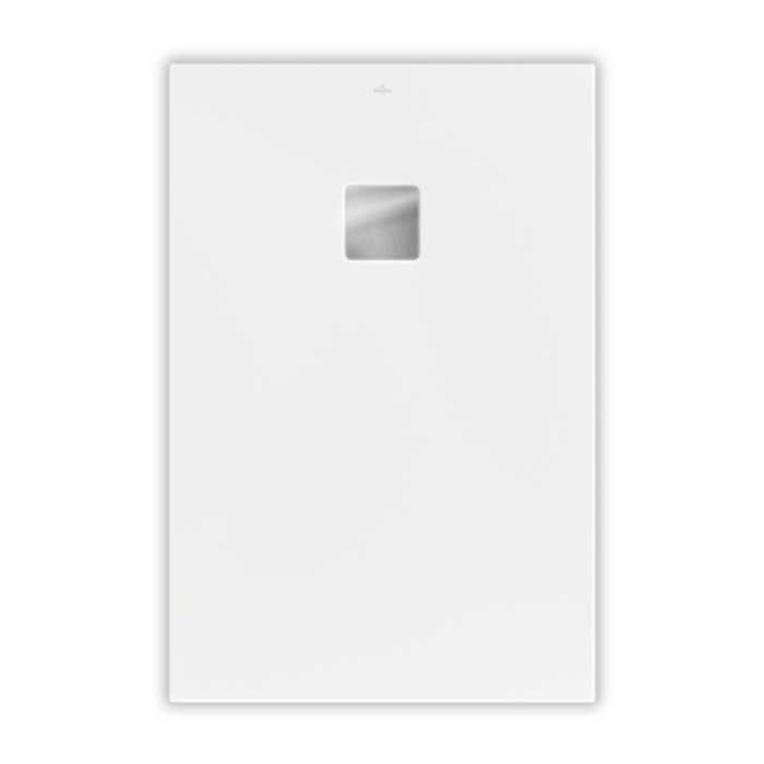 Receveur antidérapant Planeo acrylique stone white