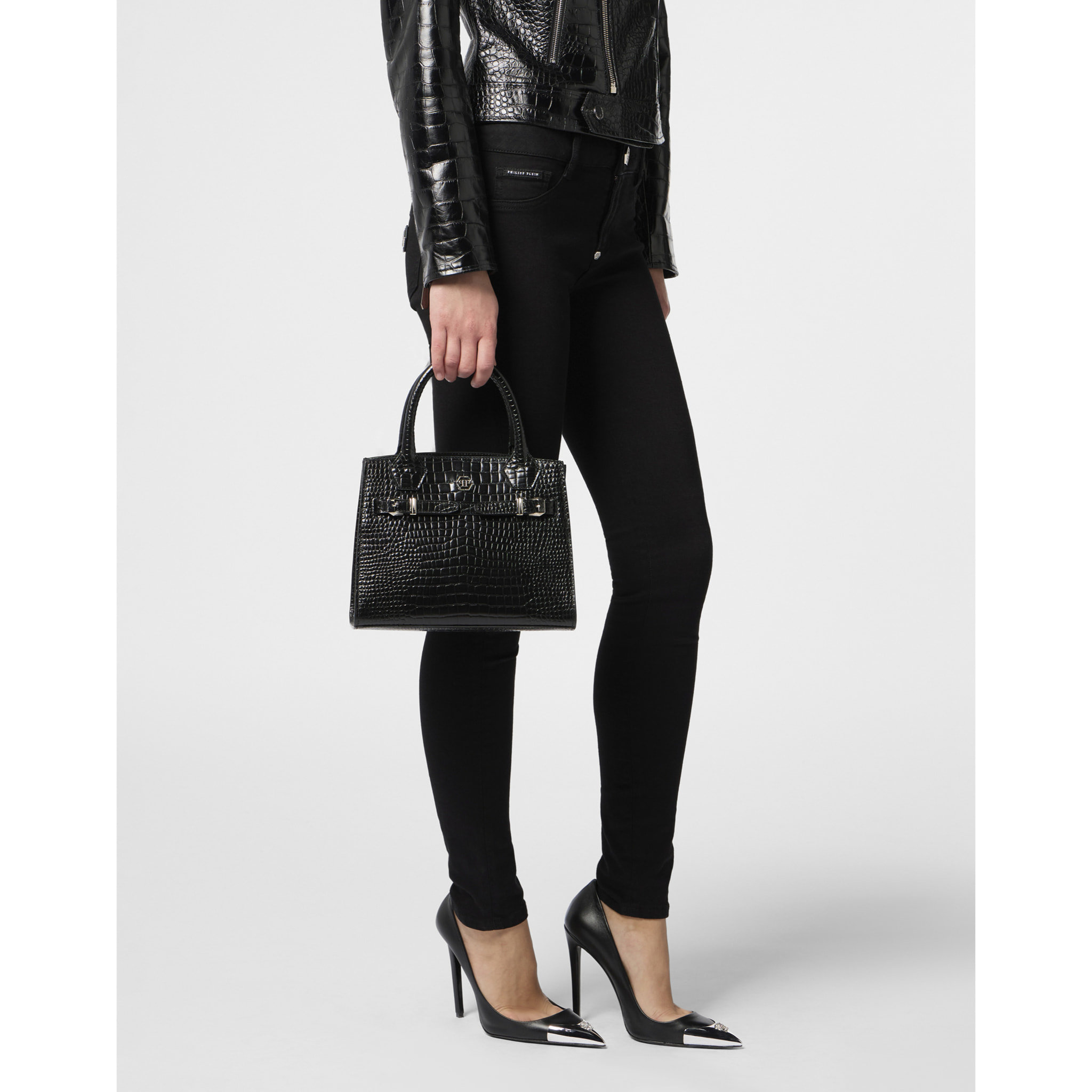 PHILIPP PLEIN Small Shopper Bag Cocco