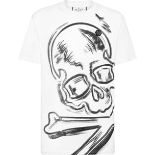 PHILIPP PLEIN T-Shirt Round Neck SKULL
