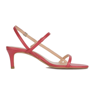 Sandali Donna colore Rosso -7cm