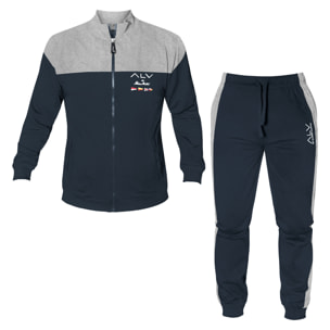 Tuta Uomo Homewear ALVIERO MARTINI Cotone French Terry Leggero